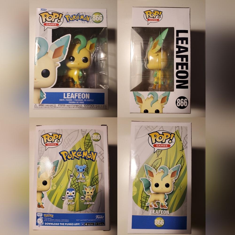 Funko Pop Games Pokemon Leafeon 866